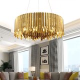 Toolight Stropna svjetiljka sa staklenom kuglom APP1764-8CP metal GOLD | shoptok.hr