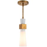 Elstead KRISTY-MP-DG-OPAL - Luster na šipci KRISTY 1xE27/40W/230V prečnik 15,2 cm u bakarnoj boji | Eponuda.com