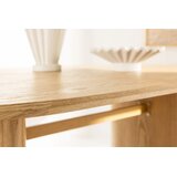 Venture Home Isolde ovalni blagovaonski stol 180 × 90 cm, prirodna boja drva | shoptok.hr