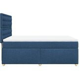 Krevet s oprugama i madracem plavi 160x200 cm od tkanine | shoptok.hr