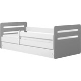 MID.YOU Dječji krevet Tomas 180x80 sa madracem s ladicom Siva | shoptok.hr