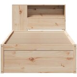 vidaXL Okvir kreveta bez madraca 100x200 cm konstruirano drvo | shoptok.hr