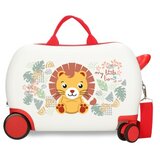 Roll Road Happy Pets dečiji kofer na točkićima - bela/crvena ( 49.910.48 ) Cene