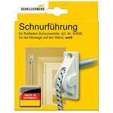 SCHELLENBERG Vodilo za vrvico za rolete (Do x Š x V: 100 x 18 x 55 mm, Ustrezno za: Navijalec rolet Schnurwickler, Bela) | Shoptok.si