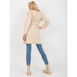 Och Bella Coat-TW-PL-BE-M125.21-light beige | Shoptok.si