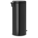 Brabantia Kanta za smeće s pedalom Newicon 30 L s plastičnim unutarnjim dijelom - Matt Black | shoptok.hr