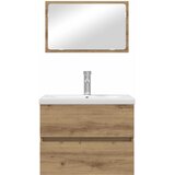  Set namještaja za kupaonicu s ladicama 3 pcs Umjetnički hrast | Eponuda.com