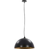 Stropne svjetiljke 2 kom crno-zlatne polukuglaste 50 cm E27 | shoptok.hr