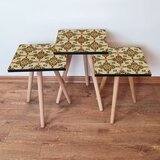 Hanah home Set 3 stočića 3Shp44 Multicolor | Eponuda.com