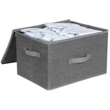  Set od 3 kutija za odlaganje sa zatvaračem CURAN, sive | Eponuda.com