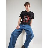 Antony Morato Majica tamo siva / crvena / crna / prljavo bijela | shoptok.hr