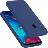 Cadorabo Case, združljiv s Samsungom v tekoči modro - zaščitni pokrov, narejen iz fleksibilnega silikona TPU, (20588501) Cene