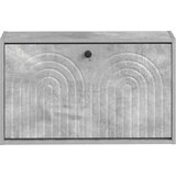  Ormar za cipele na zidu ALKMAAR 71 x 17 x 43 cm Betonska siva | shoptok.hr