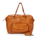 Pieces Torbice za na ramo PCFATIMA LEATHER Kostanjeva Cene
