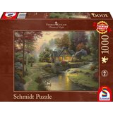 Puzzle - Mirno večerno razpoloženje - Thomas Kinkade, 1000 kosov Cene