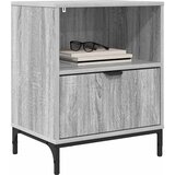  Noćni ormar Sivi hrast sonoma 49 x 36 x 61 cm Konstruirano drvo | shoptok.hr
