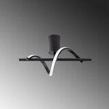 Opviq lights Crna LED stropna svjetiljka ø 7 cm Likma – | shoptok.hr
