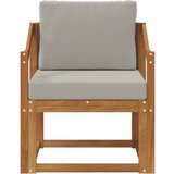  Set vanjskih sofa Čvrsto drvo akacije i poliester | shoptok.hr