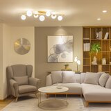 Brilagi LED plafonski luster MILLA 7xG9/3W/230V zlatna/bela | Eponuda.com