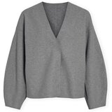 Vila Plašči Noos Juice Loose Jacket - Medium Grey Melange Siva | Shoptok.si