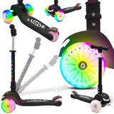  Kotači skutera na tri kotača Rainbow Lumiride LED 7 boja / 20 programa - crni | shoptok.hr