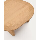 Kave Home Pomoćni stol od punog hrasta 70x71 cm Pirita – | shoptok.hr