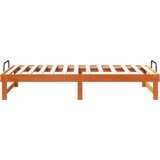  Konstrukcija postelje Rjava 75 x 190 cm Masivno borovo les, (5000125950) | Shoptok.si
