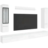 Dnevni Regal Veral Xxl, Bela, 5-Delni