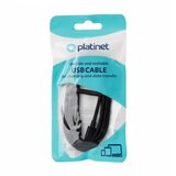 Platinet omega PSCCC1100TB usb c- usb c 100W 5A 1,5m crni