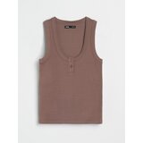 Sinsay Rebrasti top s gumbima | shoptok.hr