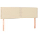  Krevet s oprugama i madracem krem 140 x 190 cm od tkanine | shoptok.hr