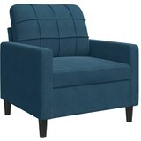  3-dijelni set sofa s jastucima plavi baršunasti | shoptok.hr