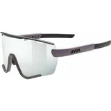 Uvex Sportstyle 236 S Set Plum Black Mat/Smoke Mirrored