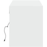  Zidni TV ormarić s LED svjetlima bijeli 140x31x38 cm | Eponuda.com