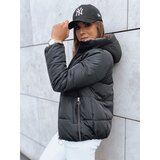 DStreet Women's double-sided down jacket VICTORIA SNUG black Cene