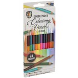 Grafix dvostrane drvene bojice 24 boje | ePonuda.com