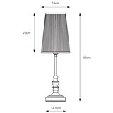 Markslöjd 108969 - Stona lampa NOBLE 1xE14/40W/230V 56 cm bela/mesing | Eponuda.com