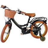 Volare dječji bicikl Ashley 16″ crne boje, s dvije ručne kočnice | shoptok.hr