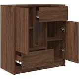  Komoda s ladicama i vratima smeđi hrast 70 5x34x74 5 cm | shoptok.hr