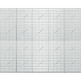  Gabion s žicom debljine 3,5 mm i mrežom 5x2,5 cm 250x10x200 cm | shoptok.hr
