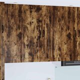 vidaXL Zidni kuhinjski ormarić Zidne Dimljeni hrast 80 x 31 x 100 cm Cijene