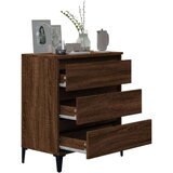  Komoda boja smeđeg hrasta 60 x 35 x 70 cm konstruirano drvo | shoptok.hr