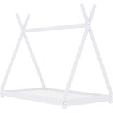  Okvir za dječji krevet od masivne borovine bijeli 90 x 200 cm | shoptok.hr