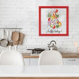Wallity CAM64644 multicolor decorative framed painting Cene