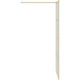  Zid za walk-in tuš Zlatno 90 x 195 cm Staklo otporno na udarce | shoptok.hr