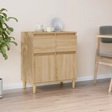  Komoda dimljeni hrast 60x35x70 cm inženirski les | Shoptok.si