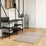vidaXL Čupavi moderni tepih s visokim vlaknima bež 60x110 cm Cijene