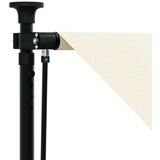  Tenda na uvlačenje krem 100 x 150 cm od tkanine i čelika | shoptok.hr