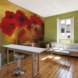  Tapeta - Poppies in warm tone 300x231 Cijene