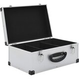  Kutija za 60 CD-ova aluminijska ABS srebrna | Eponuda.com